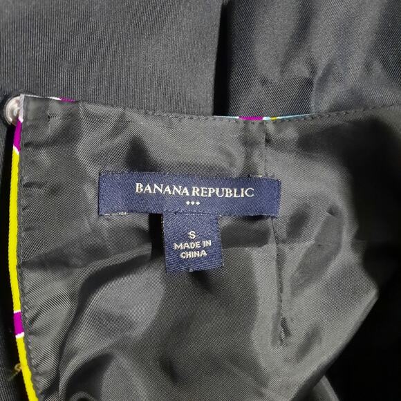 Y2K Retro Banana Republic Artsy Boho Sheath Dress Womens Small Baroque Chic - Picture 5 of 10